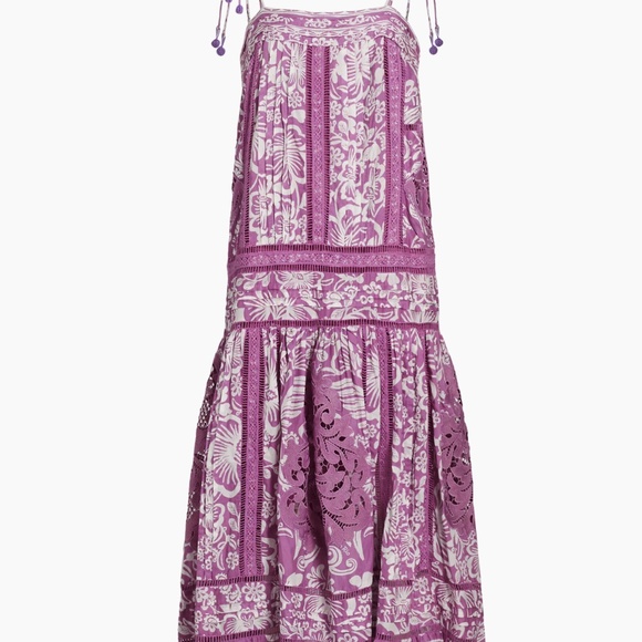 Farm Rio Sweet Garden Floral Shift Maxi Dress - Picture 2 of 7